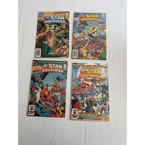 DC All-Star Squadron Comic Lot #25 30 33 36 Bronze Age 1984 VF Range